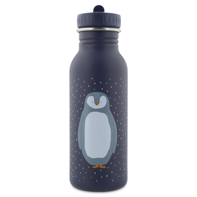 Trixie Edelstahl Trinkflasche, 500 ml - Mr. Penguin
