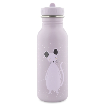 Trixie Edelstahl Trinkflasche, 500 ml - Mrs. Mouse