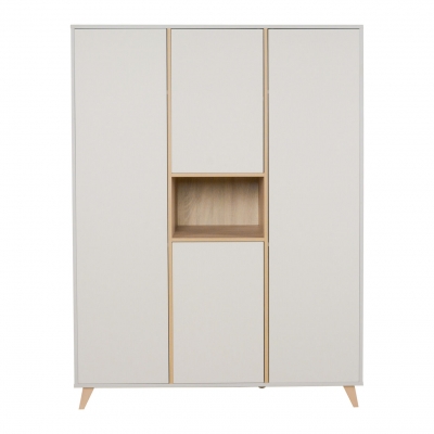 Quax Kleiderschrank XL Loft (3-trig), Clay