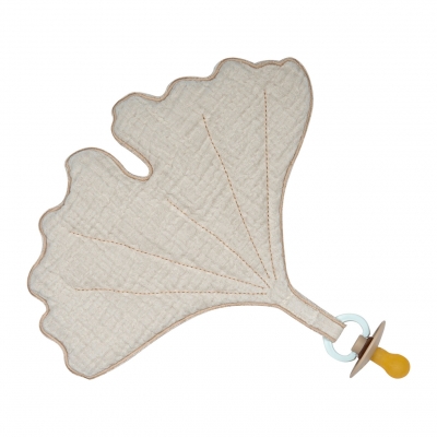 Quax Schnullerkette Doudou Ginkgo, Clay