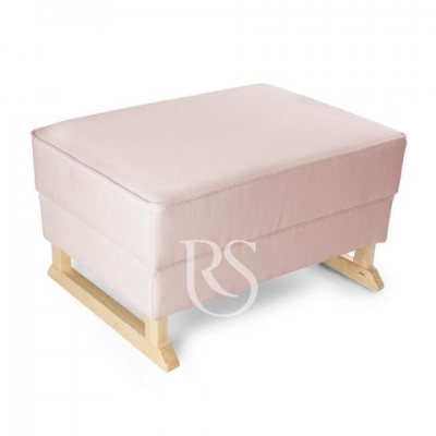 Rocking Seats Bliss Fubank, Blush Rosa & natrliches Holz