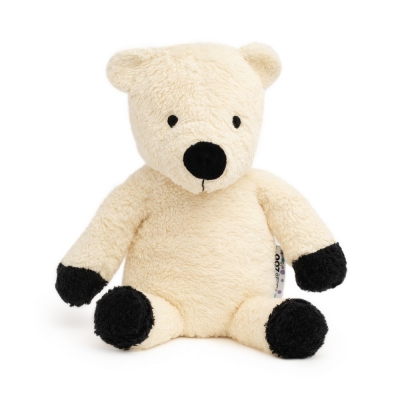natureZOO Bio XL Teddybär, Weißer Eisbär