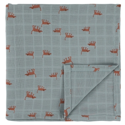 Trixie Muslin Swaddle Mulltuch 2er Pack - Playful Pulp