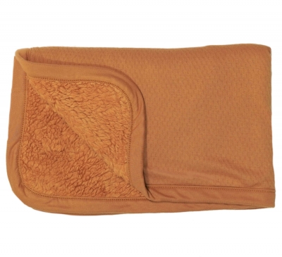 Snoozebaby Ultra-Soft Decke aus Bio-Baumwolle 75 x 100 cm, Toffee