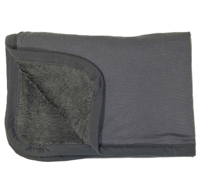 Snoozebaby Ultra-Soft Decke aus Bio-Baumwolle 75 x 100 cm, Dark Green