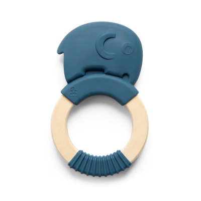 Sebra Beissring auf Holzring Fanto, Nordic Blue