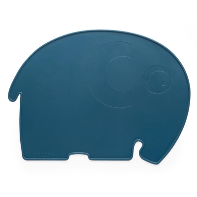 Sebra Silikon Platzdeckchen, Fanto Elefant, Nordic Blue