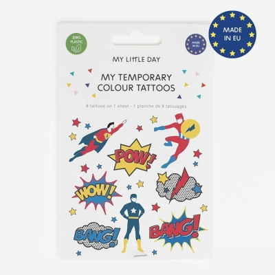 My Little Day Kinder-Tattoos, Super Heroes