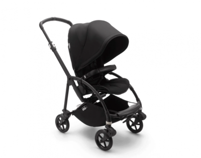 Bugaboo Bee 6 Kinderwagen, Schwarz/Schwarz/Schwarz