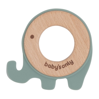 Babys Only Beißring-Elefant, Stonegreen