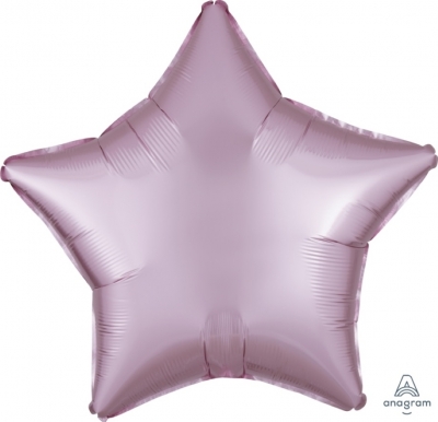 Anagram Folienballon Stern Satin Luxe, Pastel Rose 50cm/20