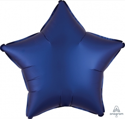 Anagram Folienballon Stern Satin, Luxe Navy 50cm/20
