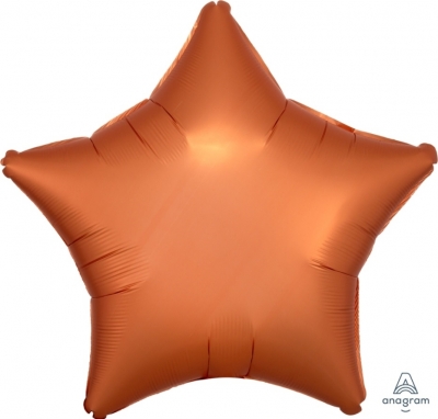 Anagram Folienballon Stern Satin, Amber 50cm/20
