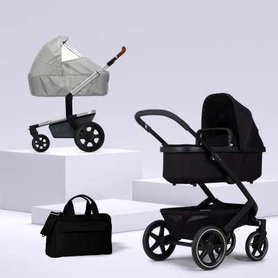 JOOLZ GEO 3 Kinderwagen #3KHSet 4in1, Brilliant Black