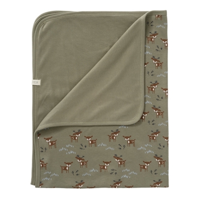 Fresk Baby Decke, Deer Olive