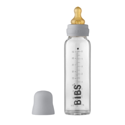 BIBS Baby Glasflasche, Cloud 225ml