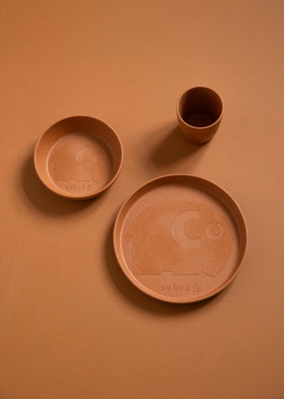 Sebra Teller-Set MUMS, Dark Amber