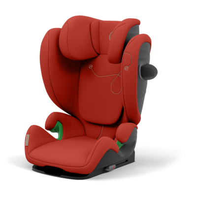Cybex Solution G i-Fix Kindersitz, Hibiscus Red
