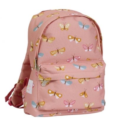 A Little Lovely Company kleiner Rucksack, Schmetterlinge