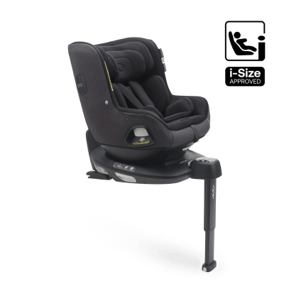 Bugaboo Owl Reboard Autositz mit 360 Isofix Basis By Nuna, Mineral Black Washed