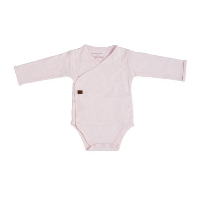 Babys Only langarm Body Melange, klassisch rosa