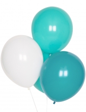 My Little Day Luftballone aus Latex, 10 Stk. - Aqua