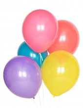 My Little Day Luftballone aus Latex, 10 Stk. - Multicolor