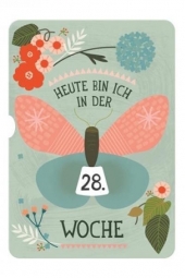 Milestone Turn Wheel Photo Card - Schwangerschaft